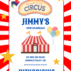 Circus uitnodiging