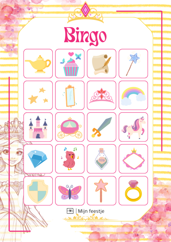 Prinsessen bingo