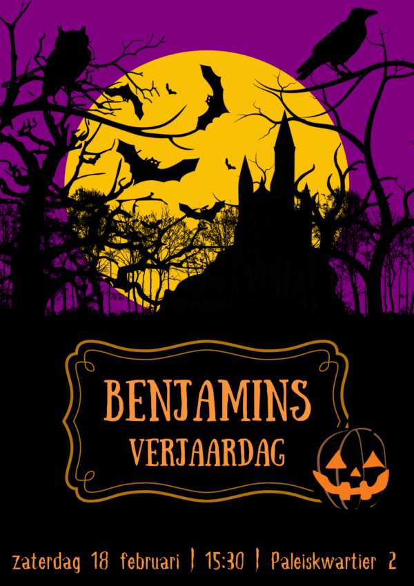 Halloween uitnodiging