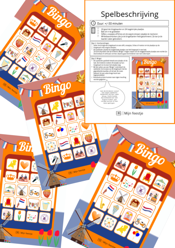 Koningsdag bingo